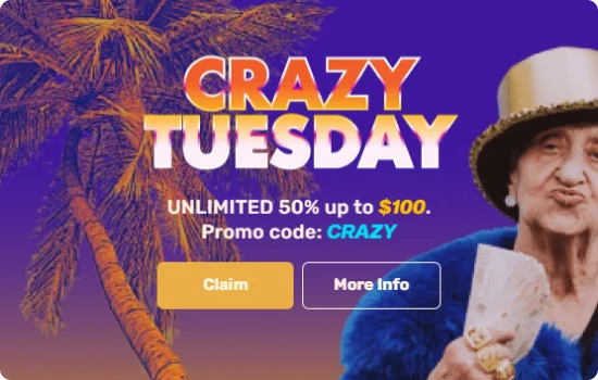 Crazy Tuesday Lets Lucky Bonus