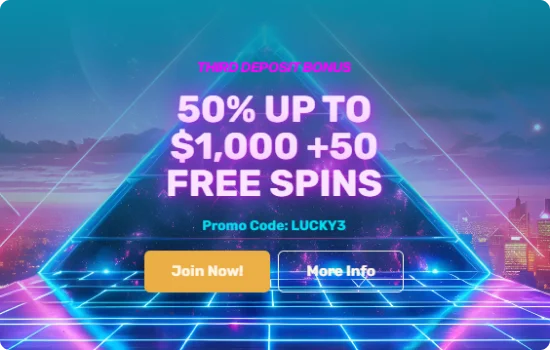 Information and letslucky codes on third deposit bonus